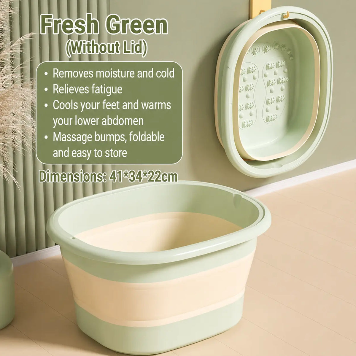 Foldable Foot Bath Bucket Novva Living