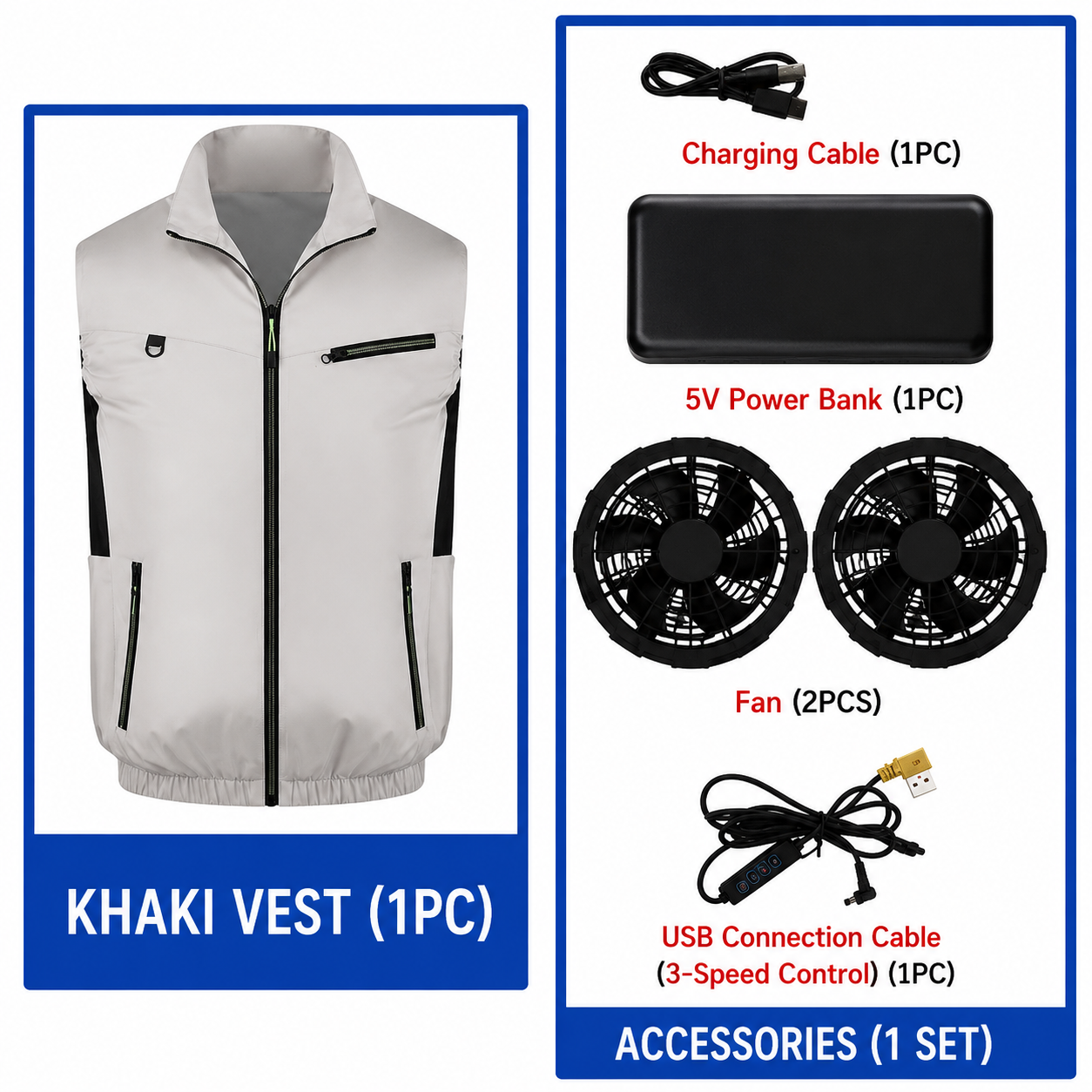 Fan Cooling Vest