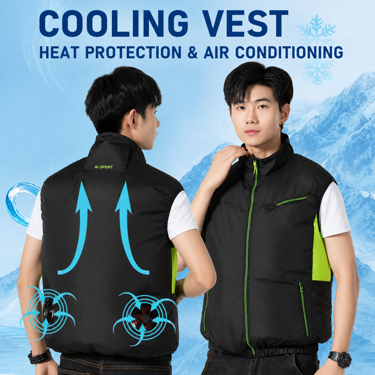 Fan Cooling Vest