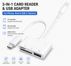 Card Reader 3-in-1