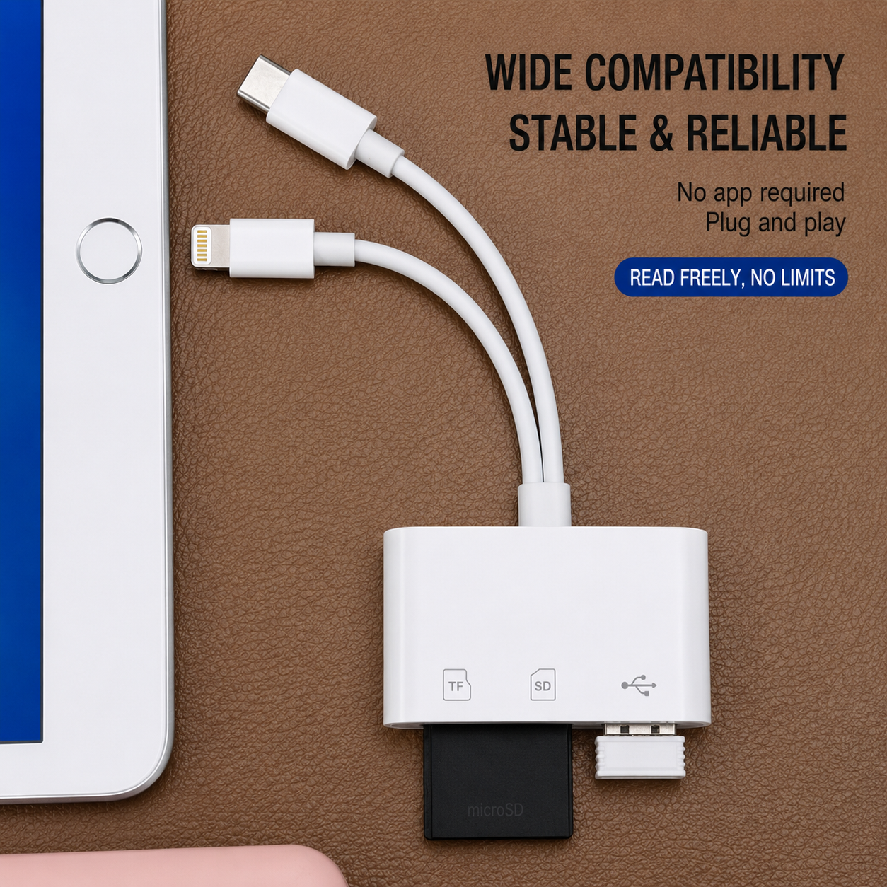 Card Reader 3-in-1