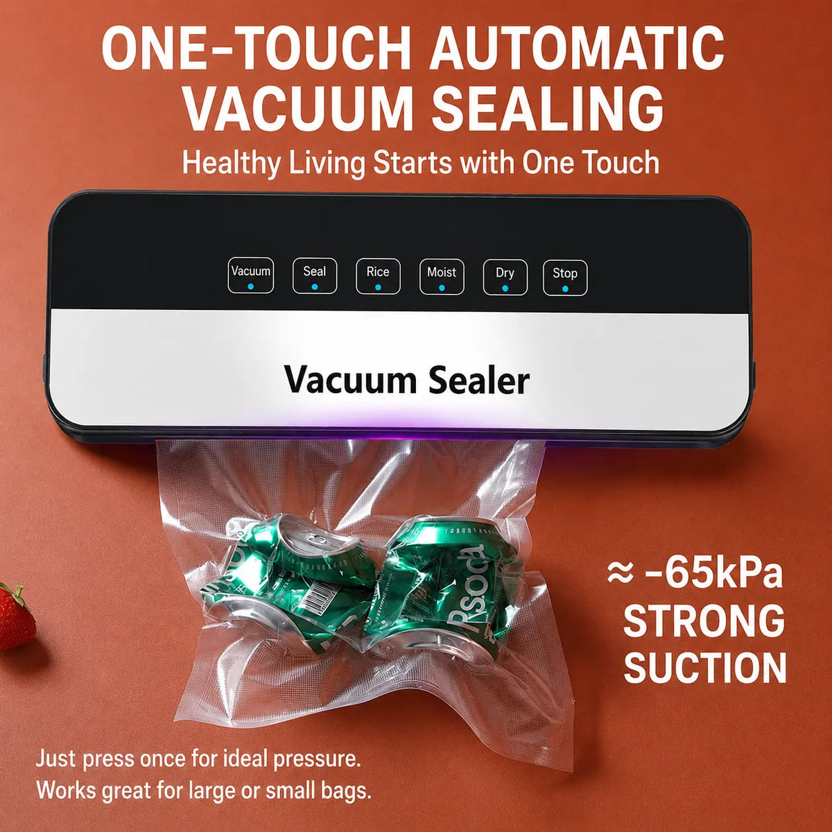 Automatic Vacuum Food Sealer Machine Novva Living