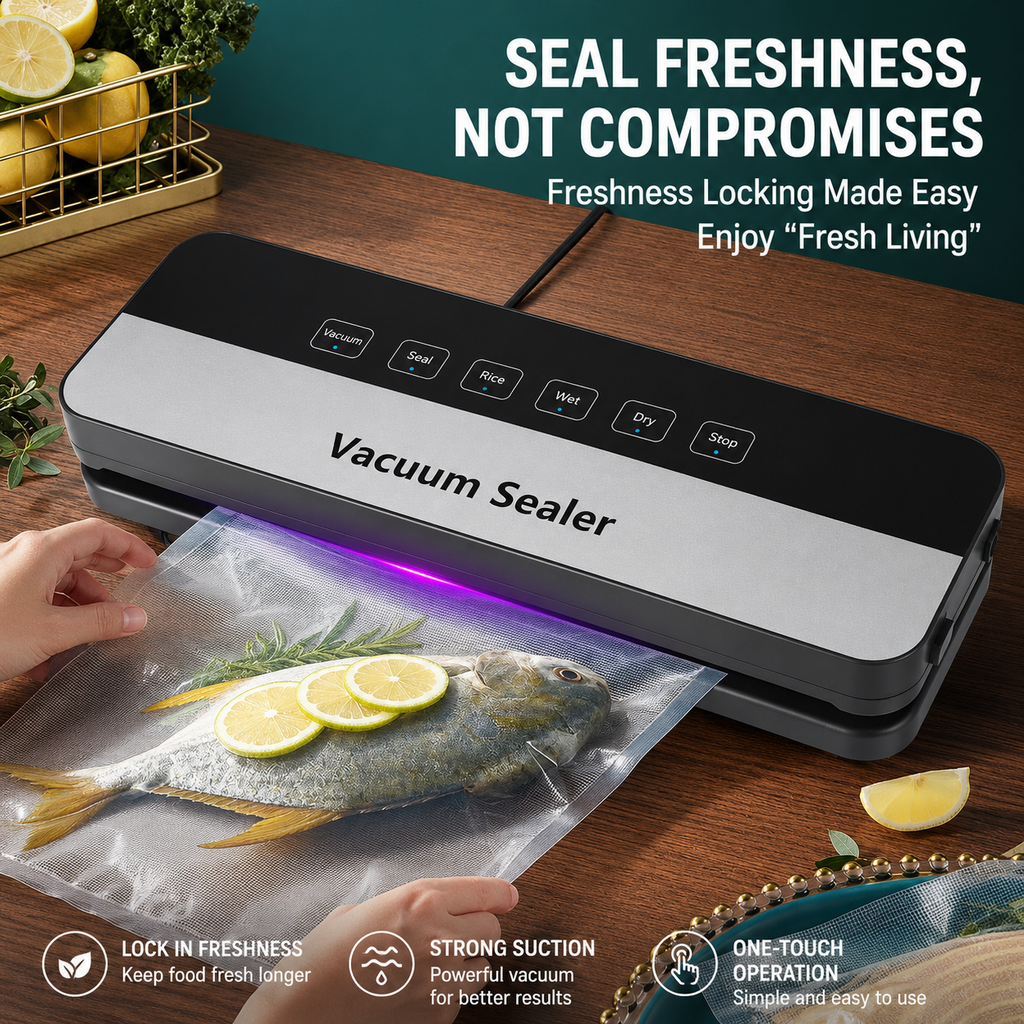 Automatic Vacuum Food Sealer Machine