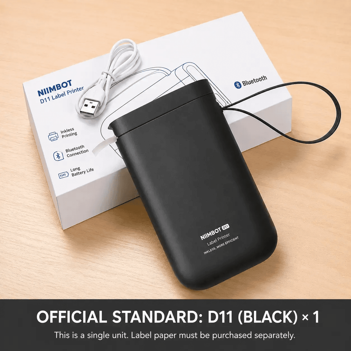 Portable Label Printer Handheld Wireless Novva Living