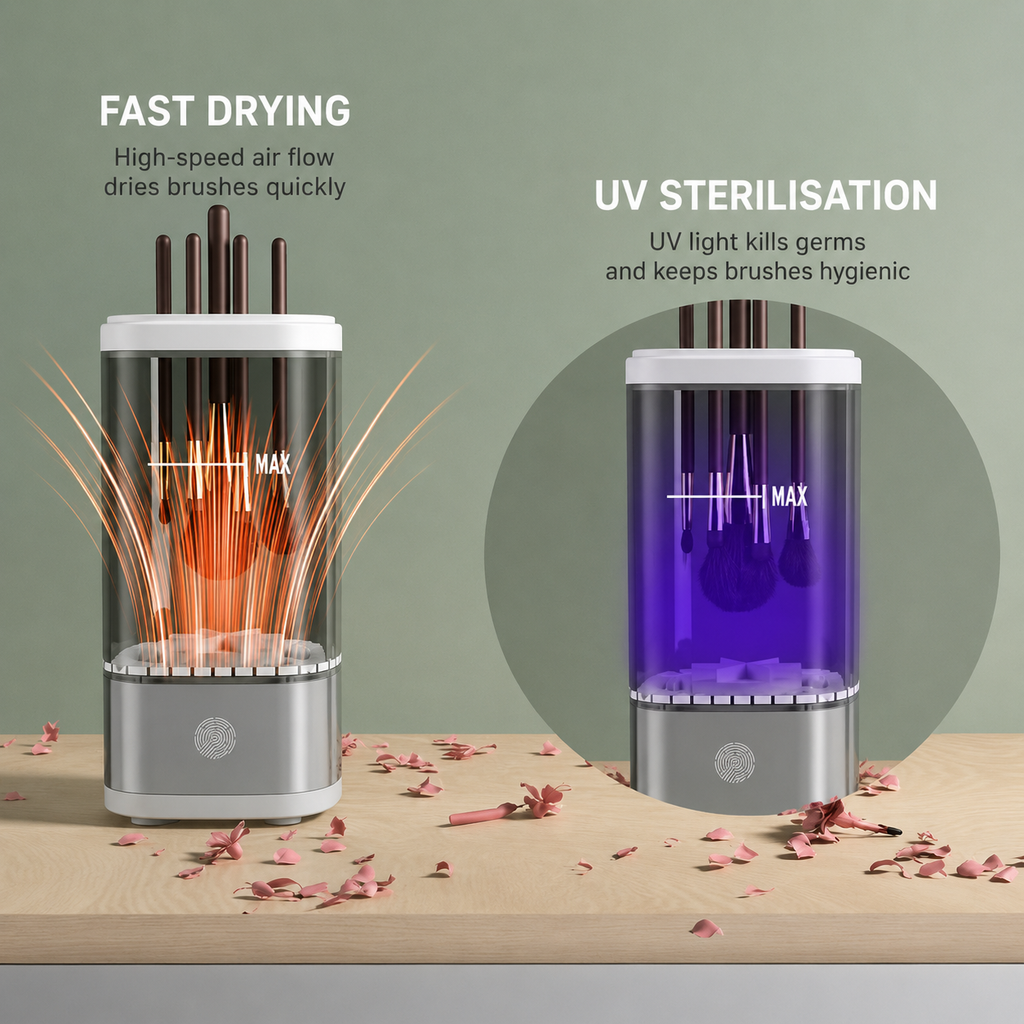 Automatic UV Makeup Brush Cleaner & Dryer