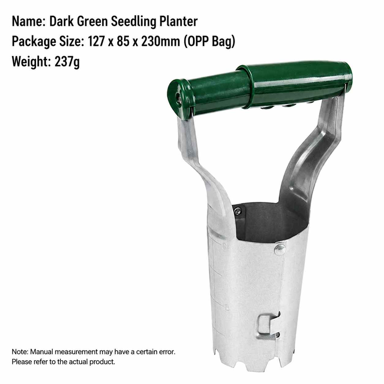 Stainless Steel Garden Seeder Tool