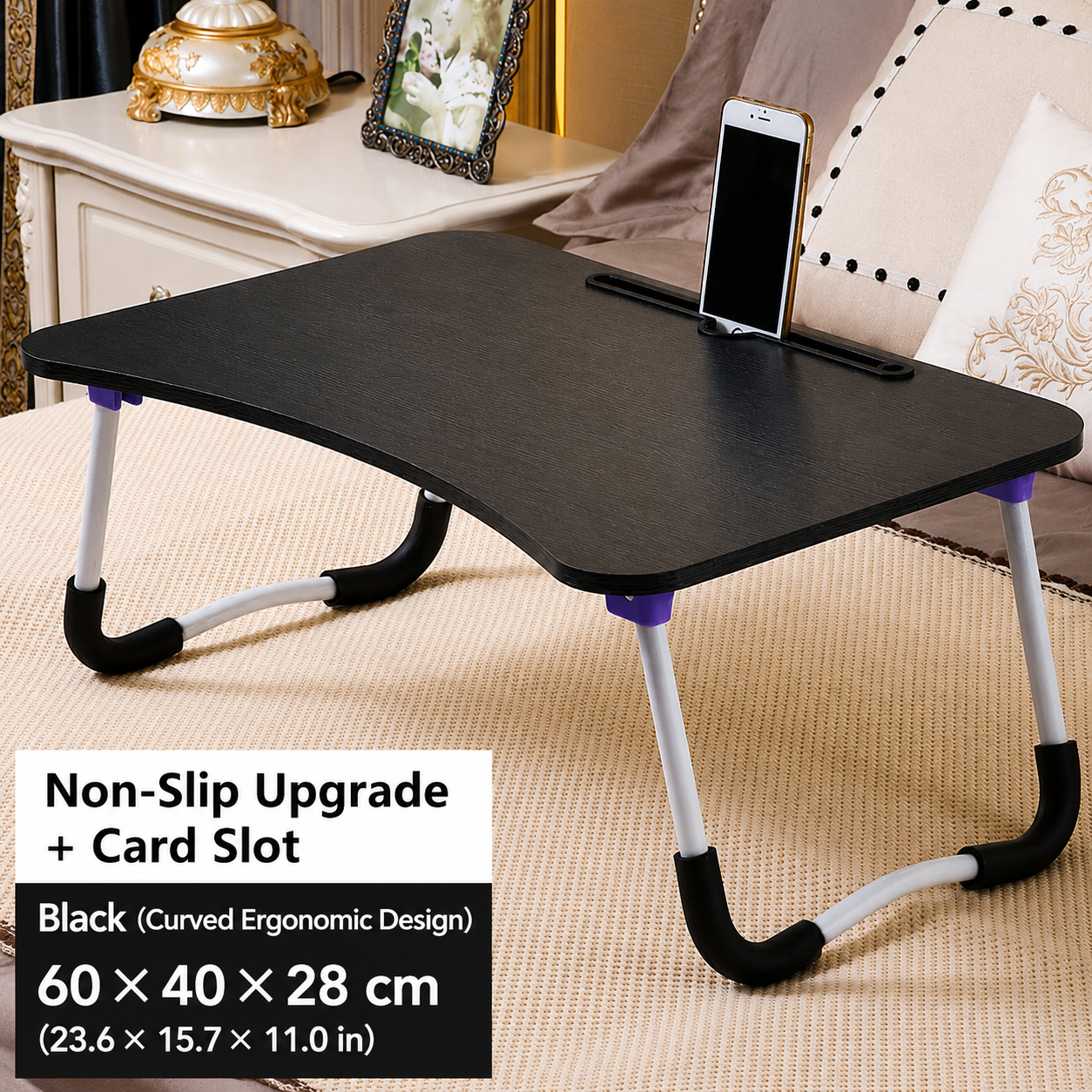 Table pour ordinateur portable pliable