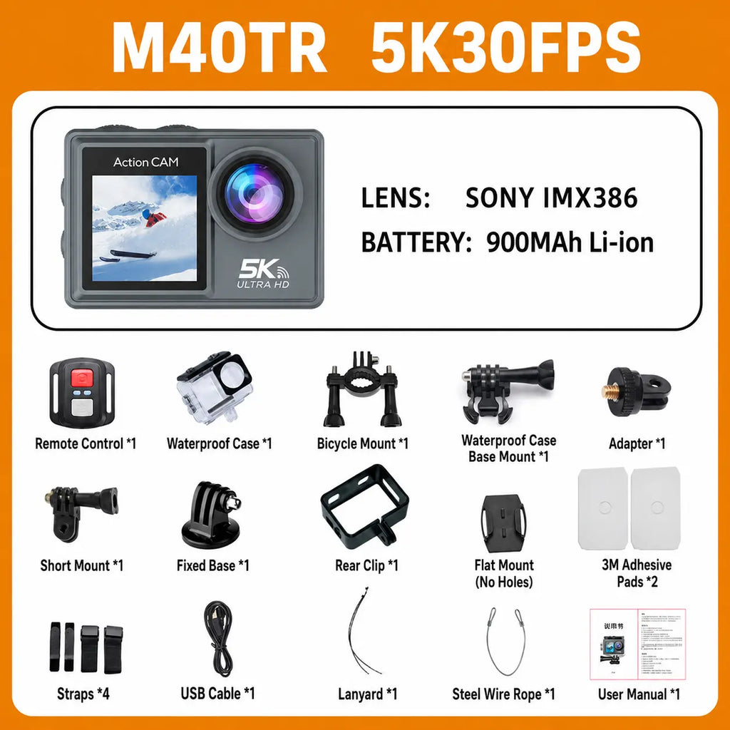 Waterproof Sports Action Camera Novva Living