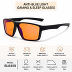 Anti-Blue Light Gaming & Sleep Glasses Novva Living