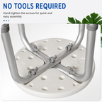 Siège de bain et tabouret de douche antidérapants