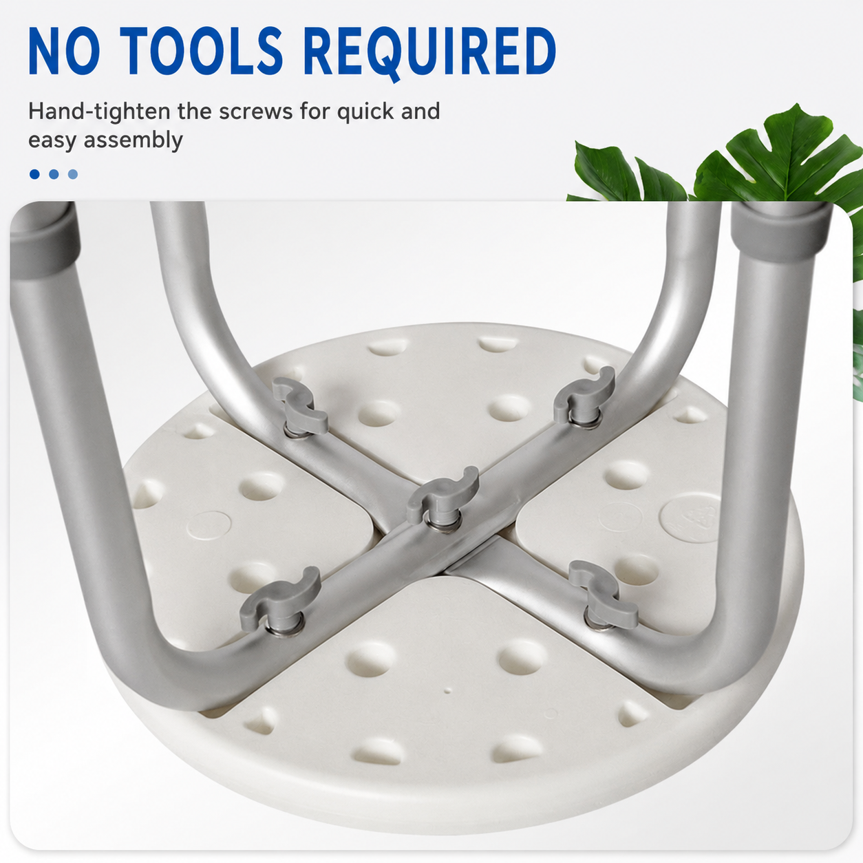 Siège de bain et tabouret de douche antidérapants