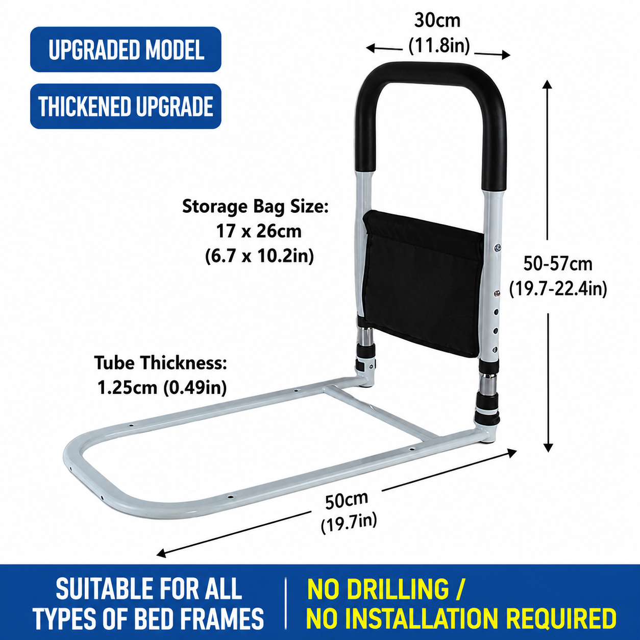 Bedside Safety Handrail