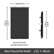 Retractable Laser Sunshade Car & Balcony Blackout Curtain Novva Living