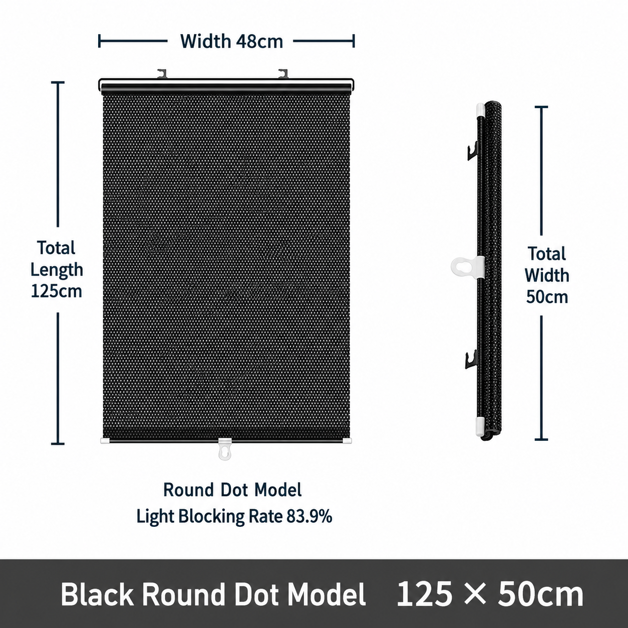 Retractable Laser Sunshade Car & Balcony Blackout Curtain