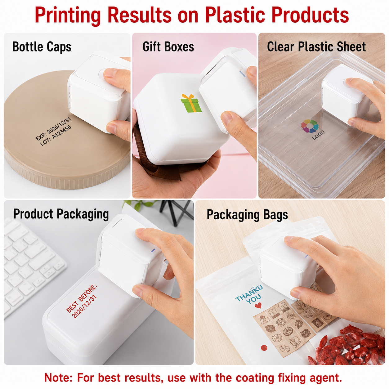 Handheld Portable Mini Inkjet Printer