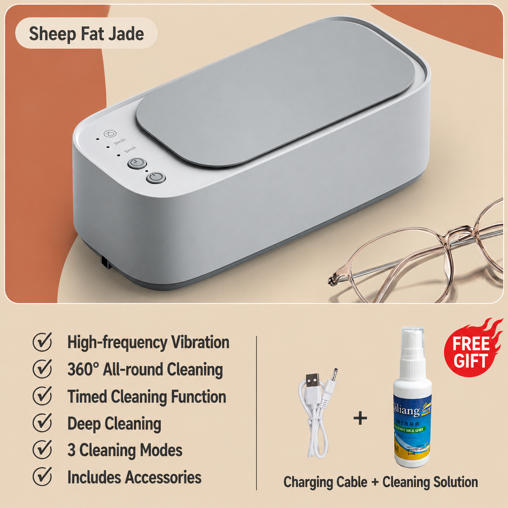 Portable Glasses & Braces Cleaning Machine