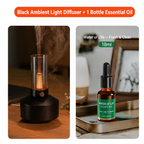 Retro Candlelight Aromatherapy Diffuser & Humidifier Desktop Atmosphere Light