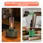 Retro Candlelight Aromatherapy Diffuser & Humidifier Desktop Atmosphere Light