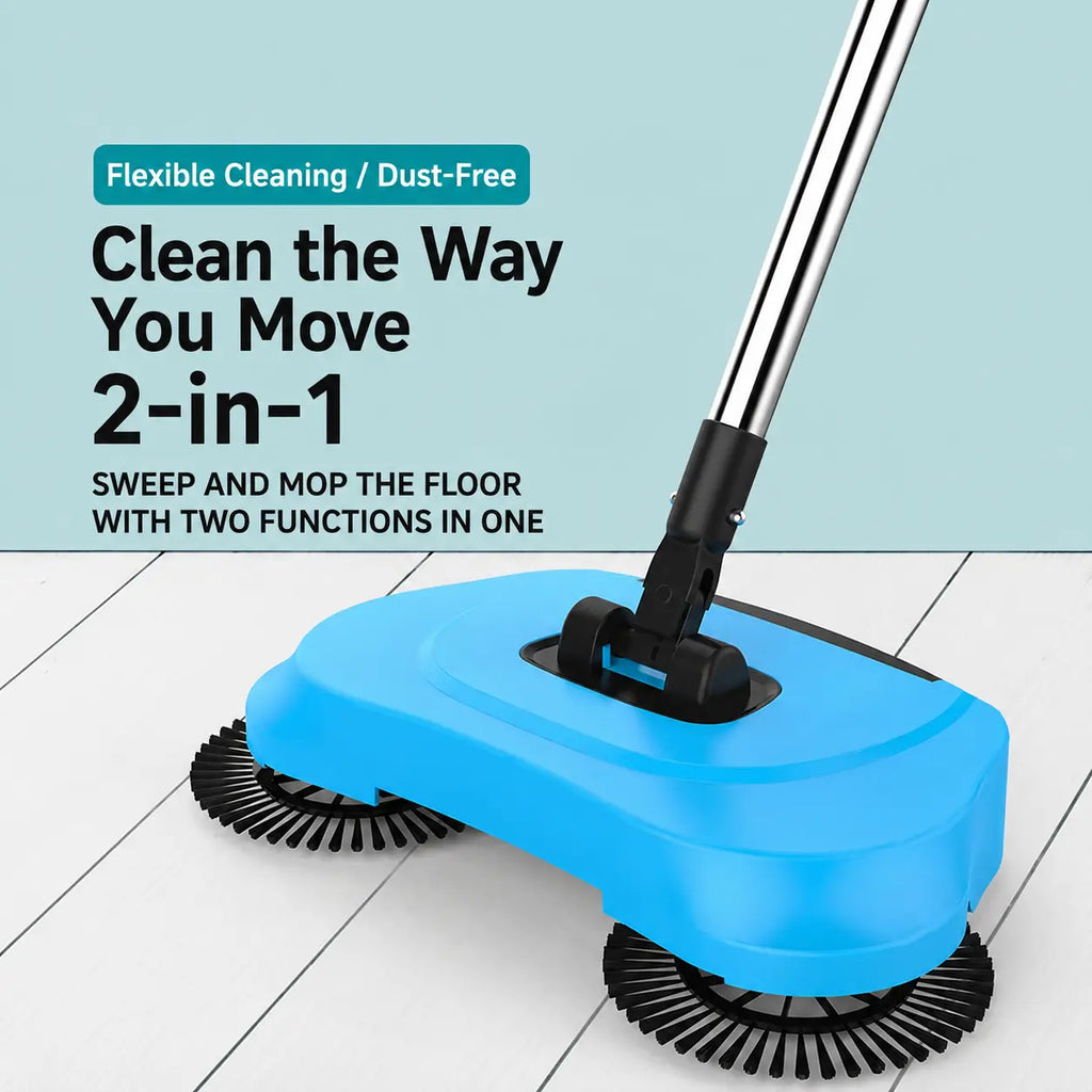 Manual Push Sweeper Broom Novva Living