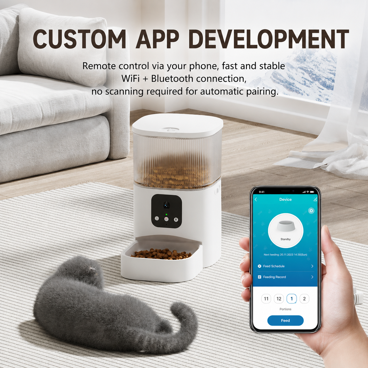 Smart Automatic Pet Feeder
