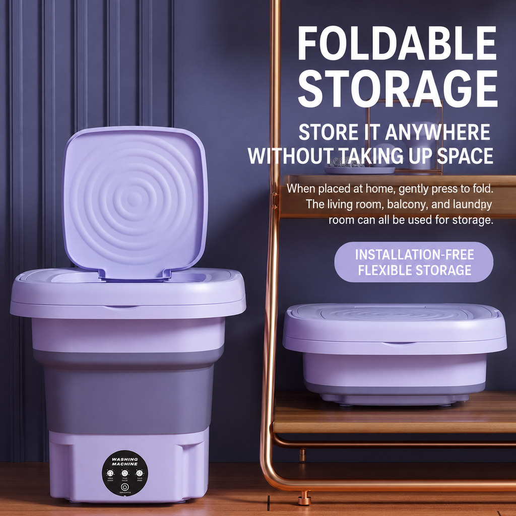 Mini Folding Washing & Drying Machine