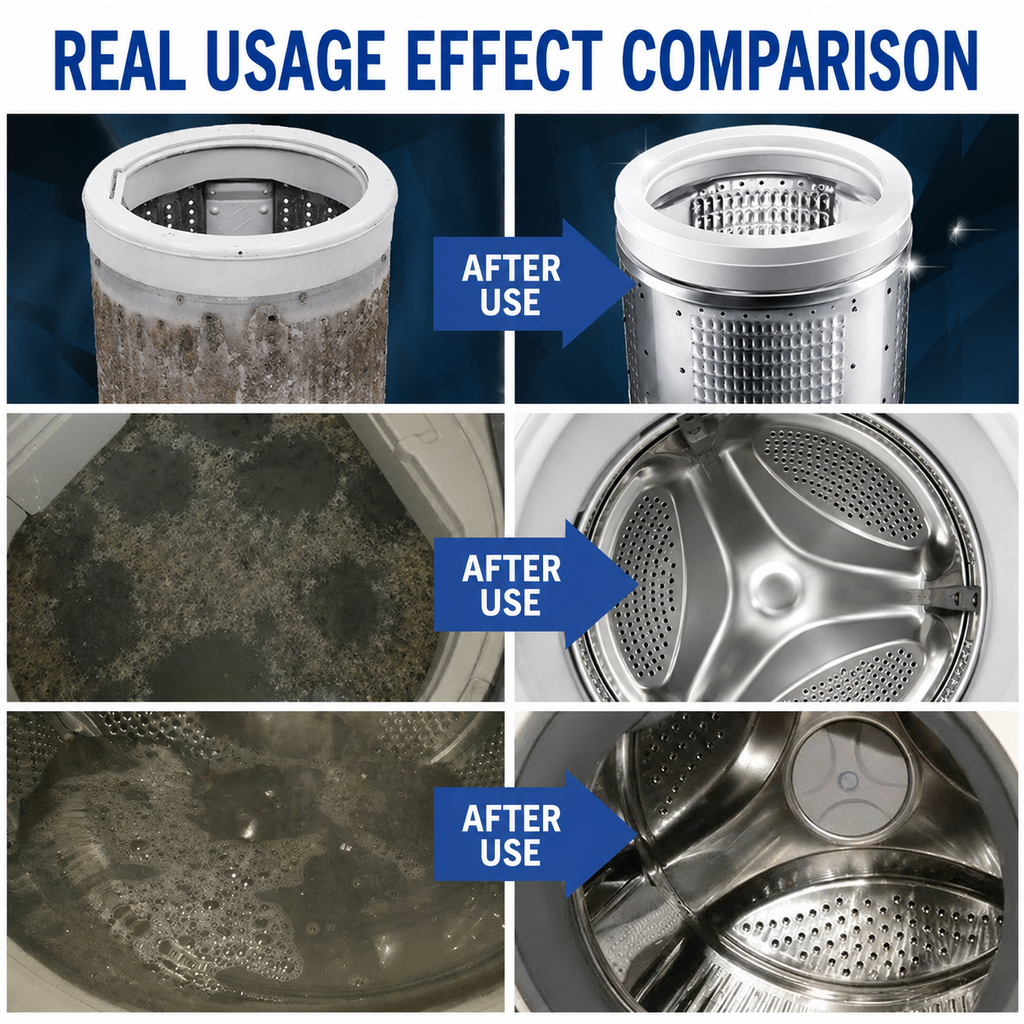 Washing Machine Drum Cleaning Effervescent Tablets