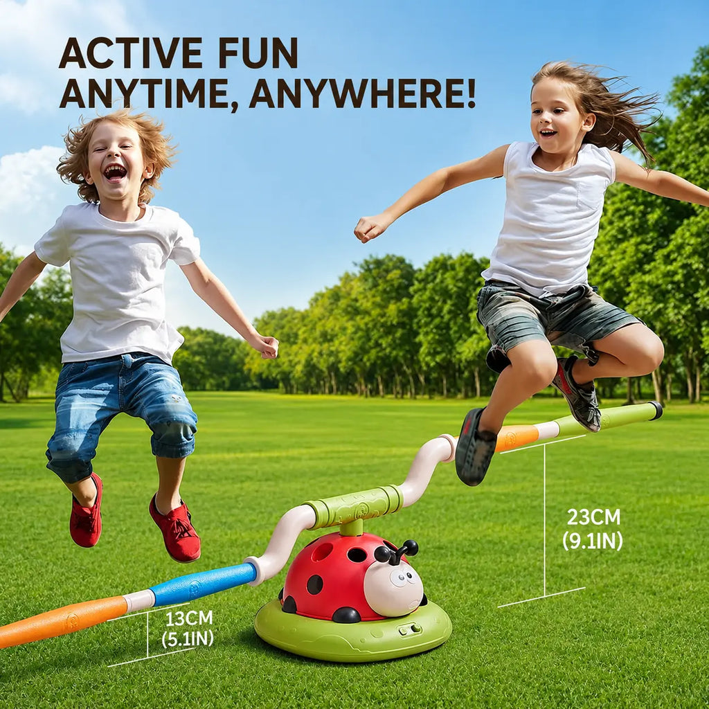 Children's Beetle Sensory Exercise Machine Skipping Rope Hooping & Stepping Toy Novva Living