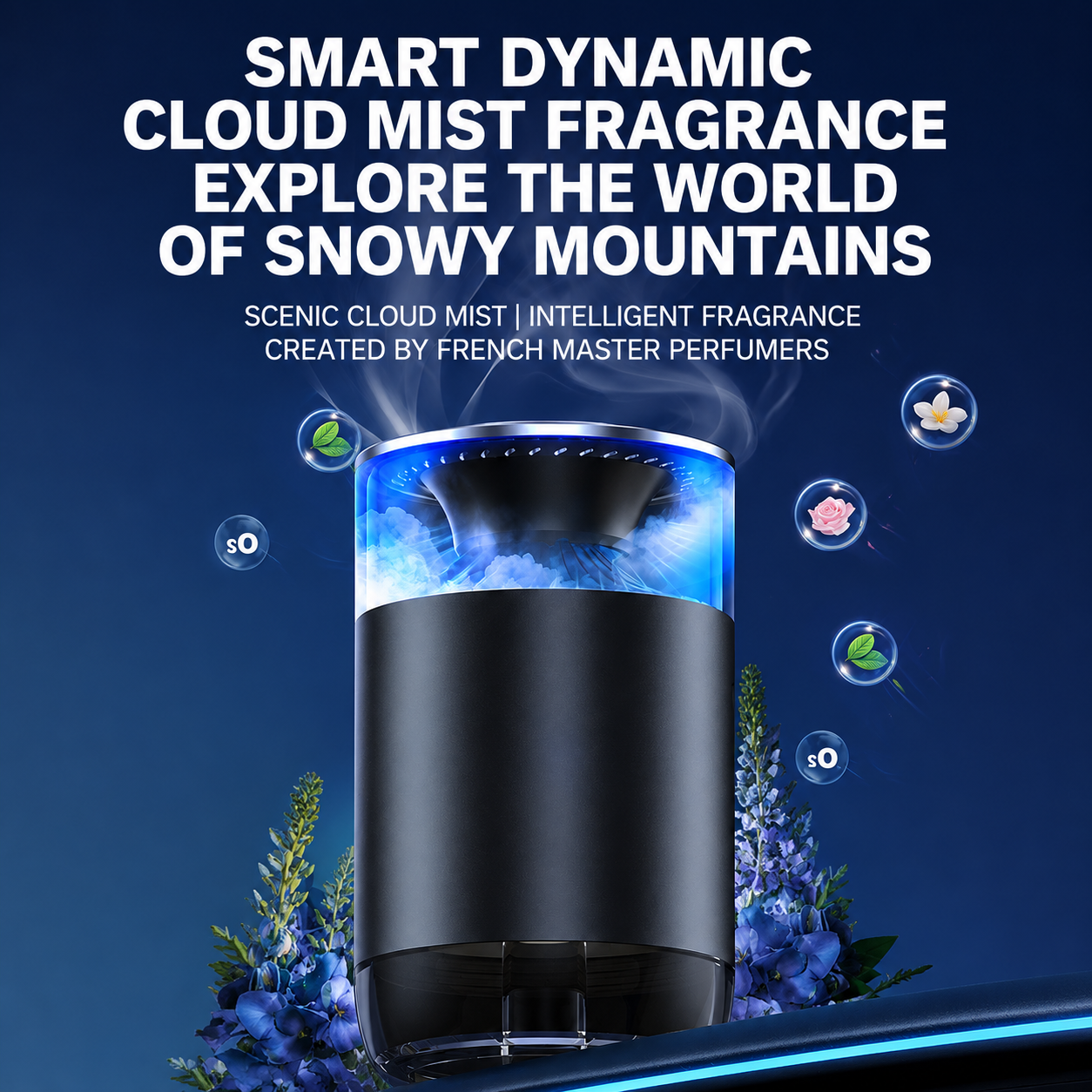 Aromatherapy Diffuser with Atmosphere Light