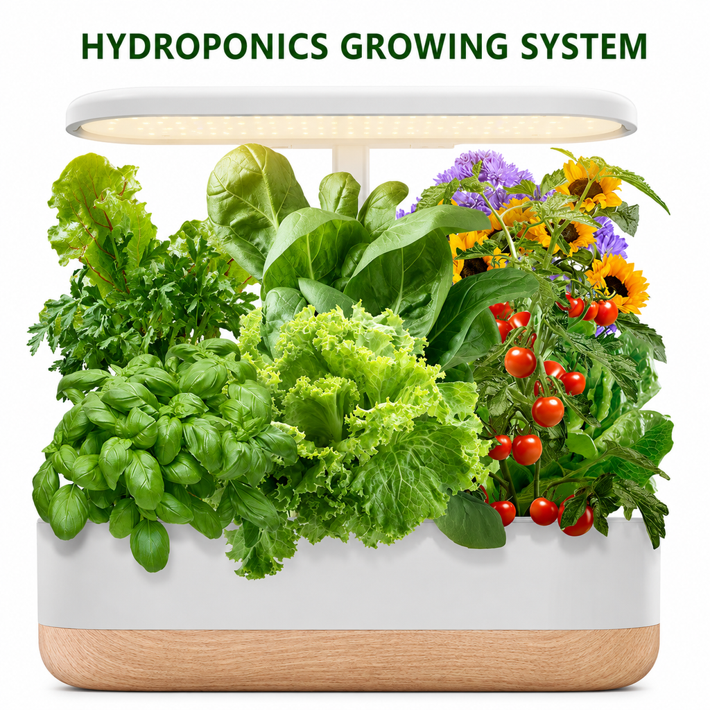 Smart Hydroponic Growing Machine