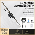 Naked-Eye 3D Holographic Fan Display