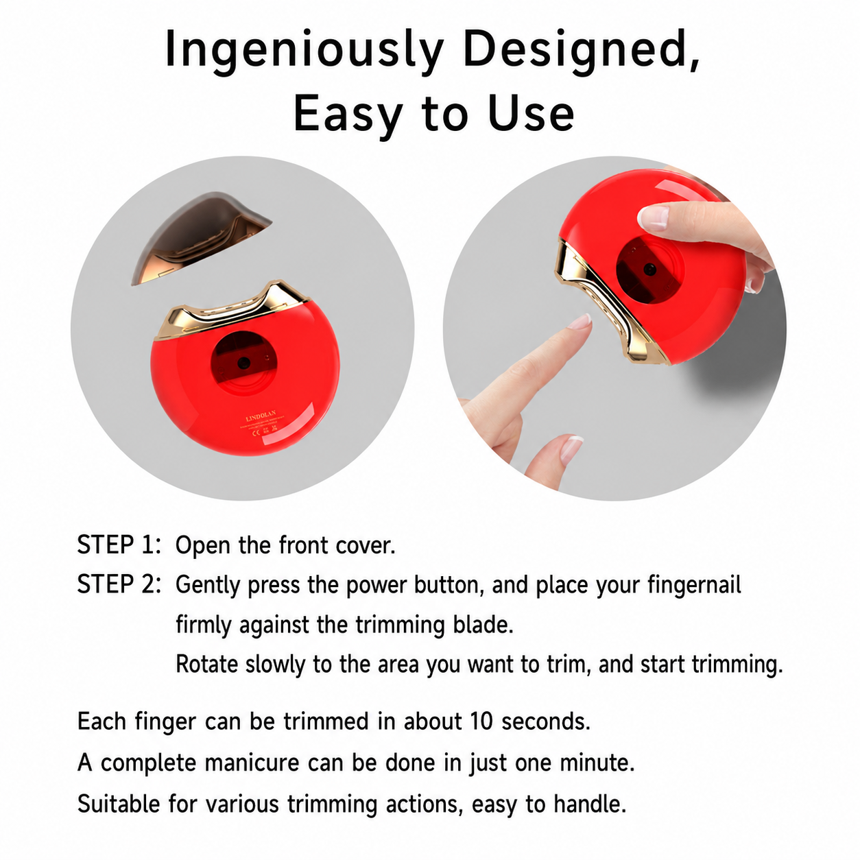 Electric Nail Clipper & Polisher