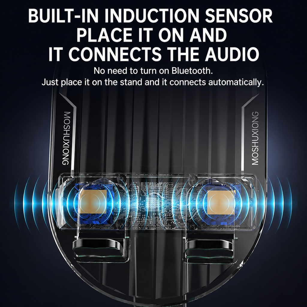Smart Induction Bracket with Bluetooth Speaker