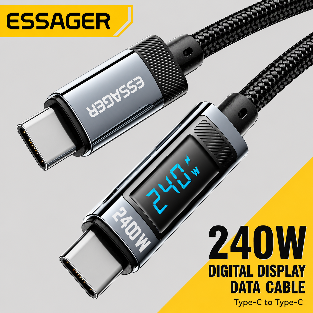 USB-C Braided Fast Charging Cable
