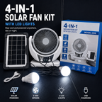 Solar Camping Fan