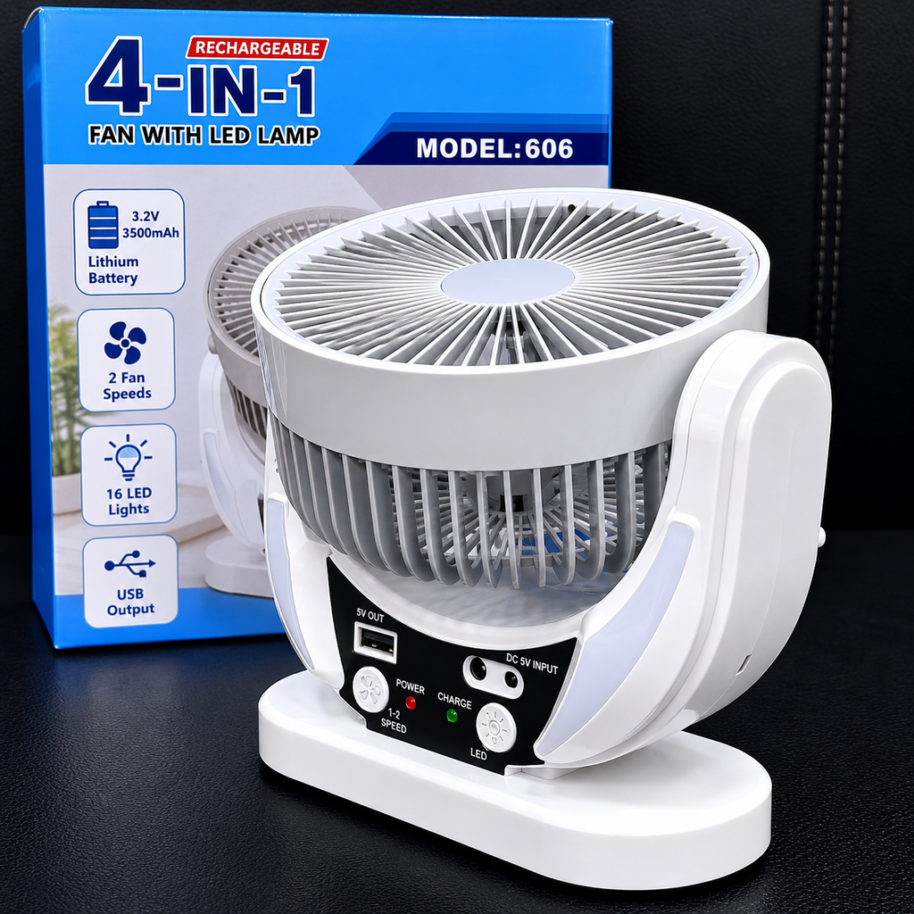 Solar Camping Fan