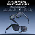 AI Smart Glasses Dual Lens Camera