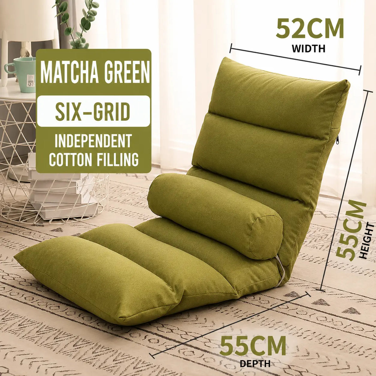 Japanese Tatami Floor Chair Novva Living