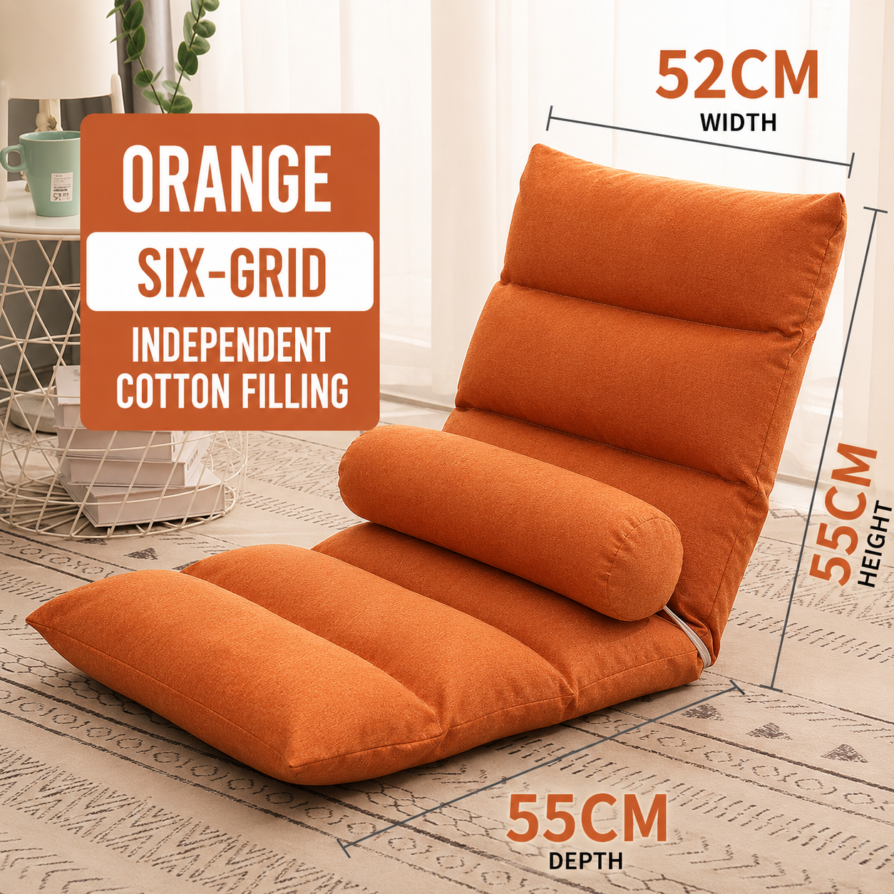 Chaise de sol Tatami japonaise