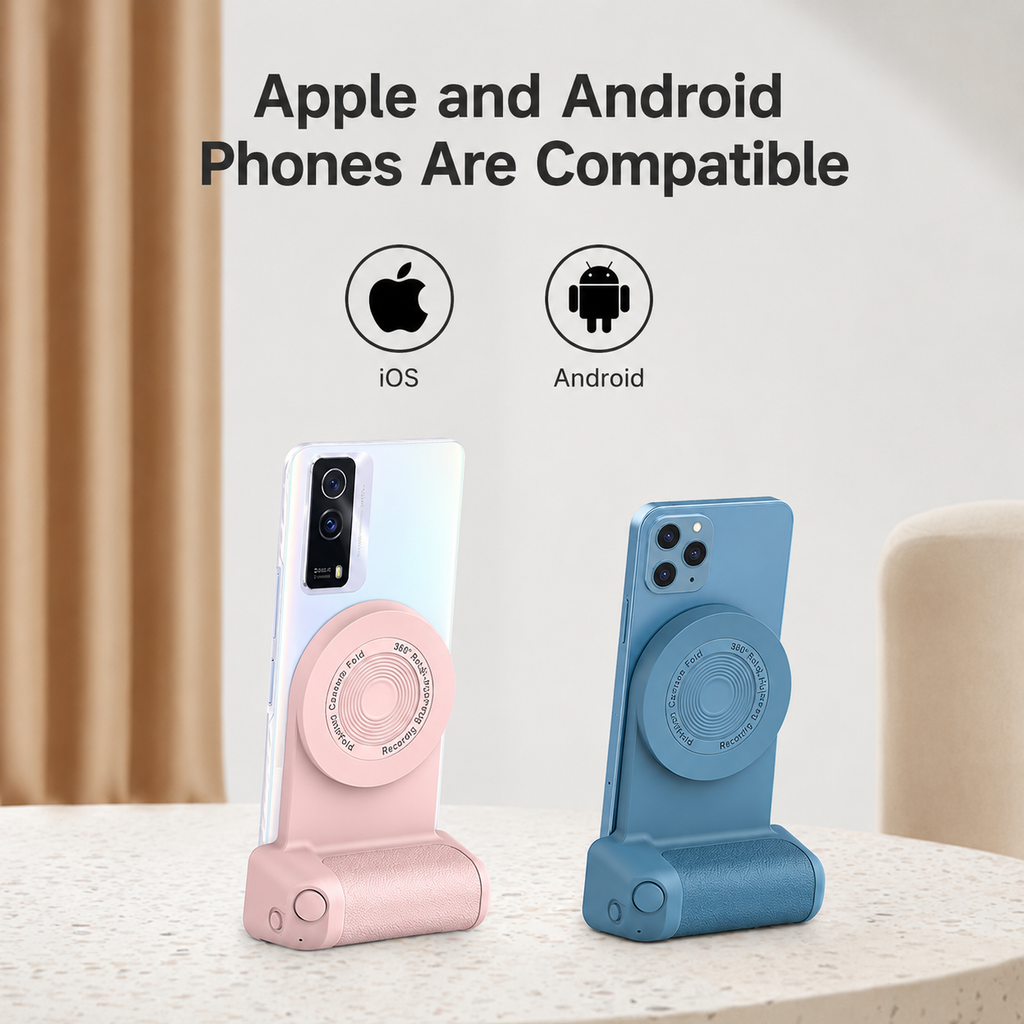 Bluetooth Camera Controller & MagSafe Wireless Charger