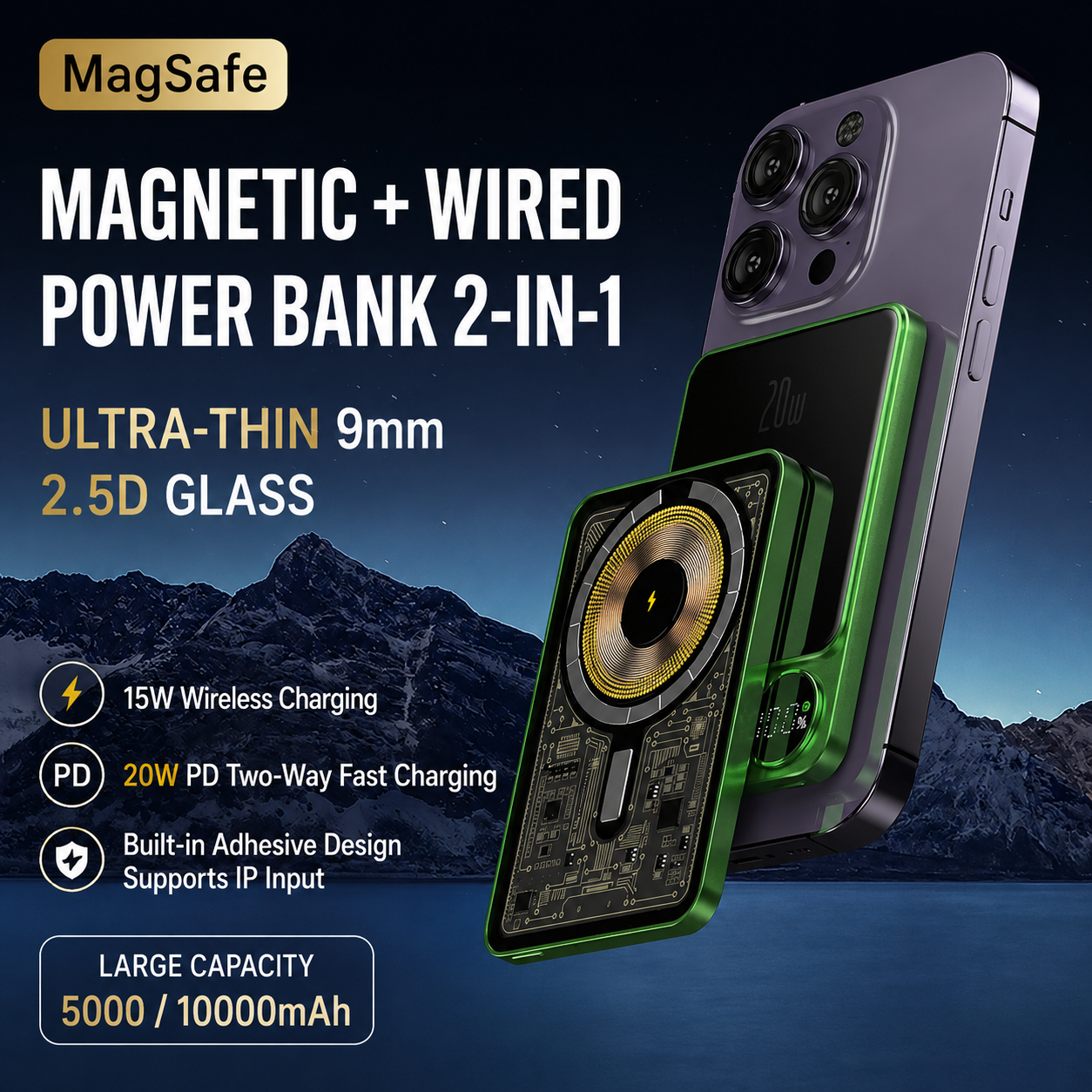 MagSafe Back-Clip Power Bank