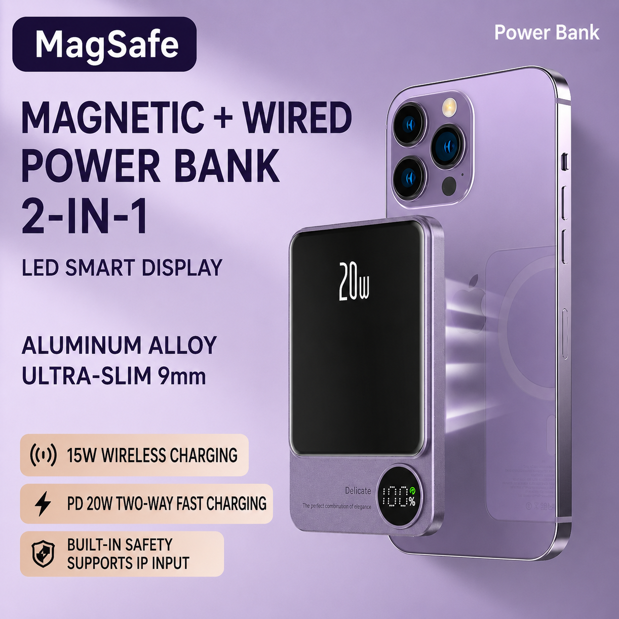 MagSafe Back-Clip Power Bank