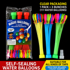 Self-Sealing Fast-Fill Water Balloons
