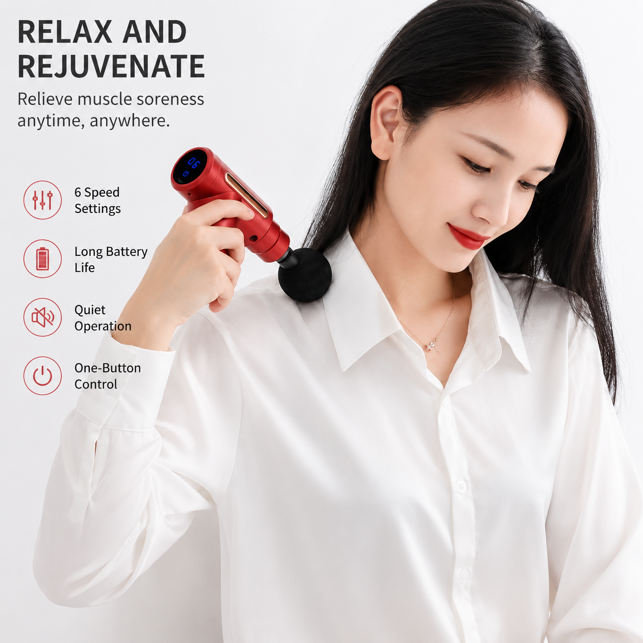 Mini Electric Fascia Massage Gun