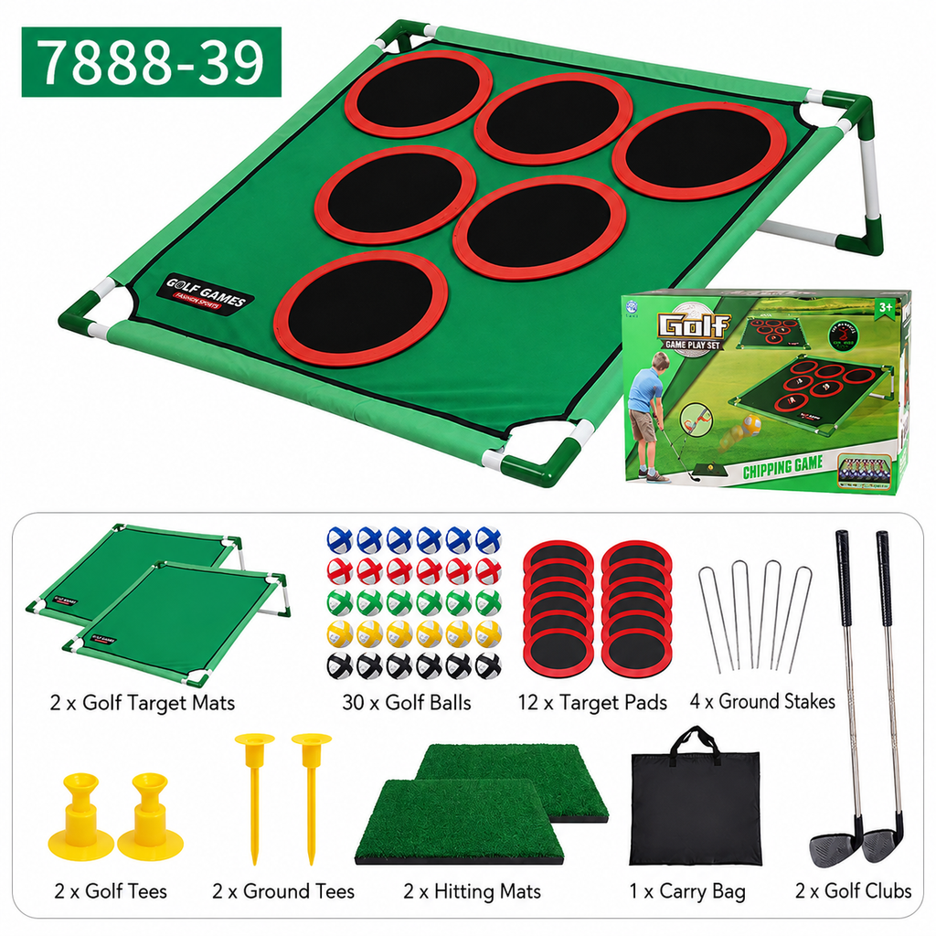 Golf Game Target & Mat Set