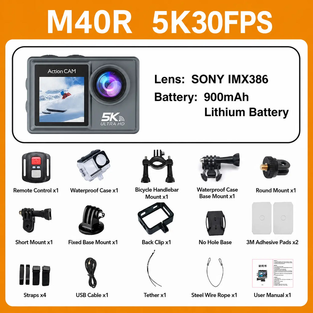 Waterproof Sports Action Camera Novva Living