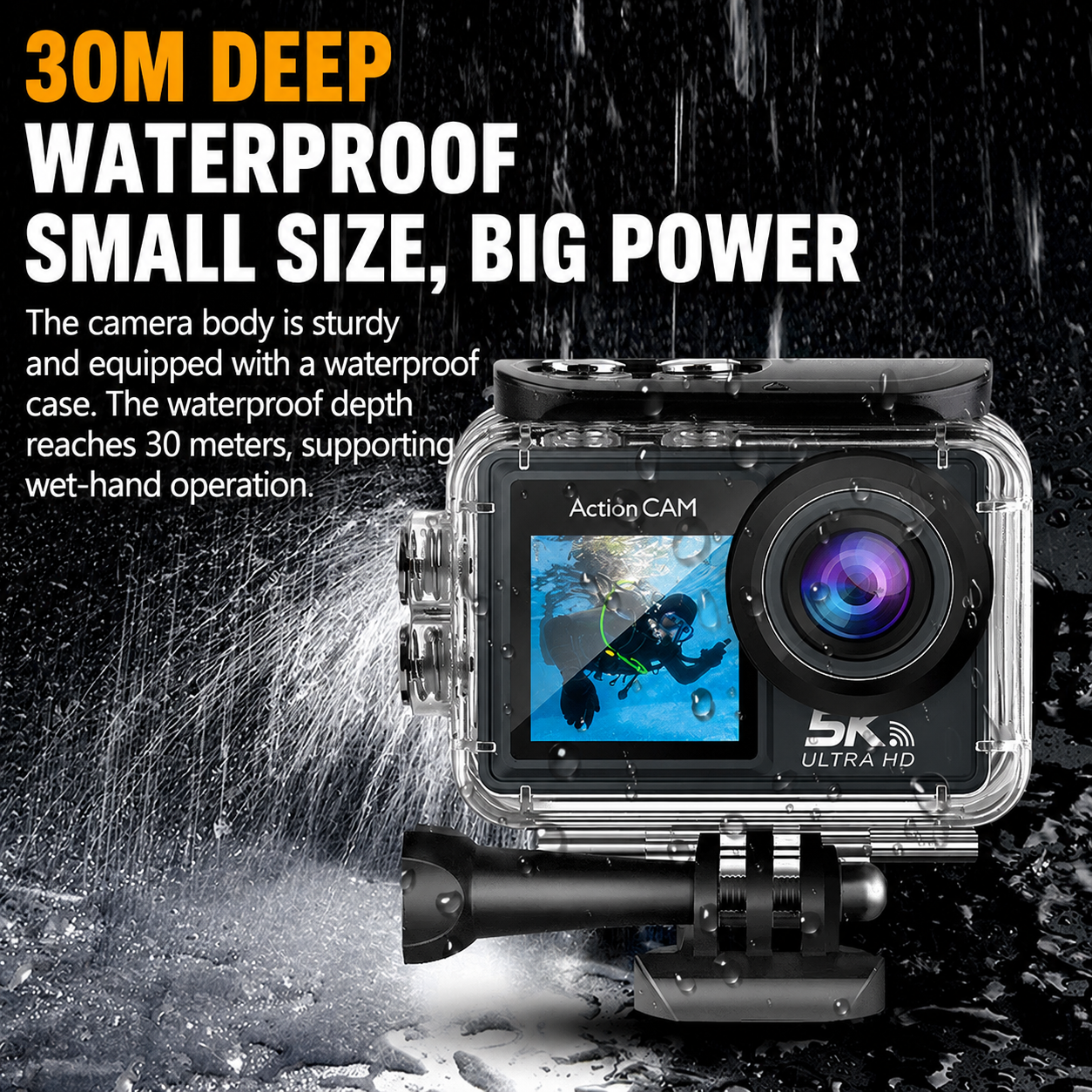 Waterproof Sports Action Camera