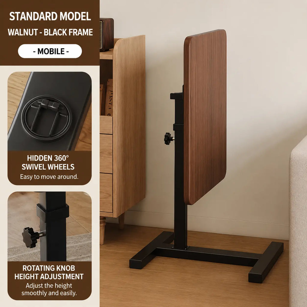Foldable Height-Adjustable Laptop & Study Desk Novva Living