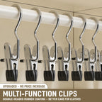 Stainless Steel Multi-Purpose Storage Clips Novva Living