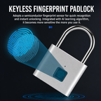 Fingerprint Smart Padlock