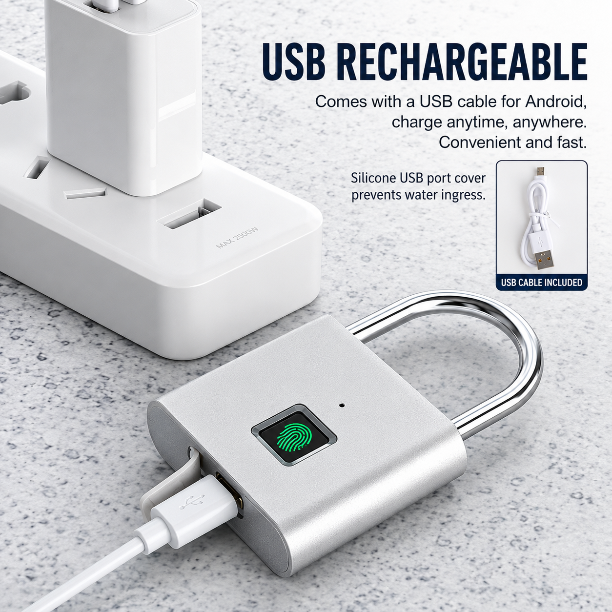 Fingerprint Smart Padlock